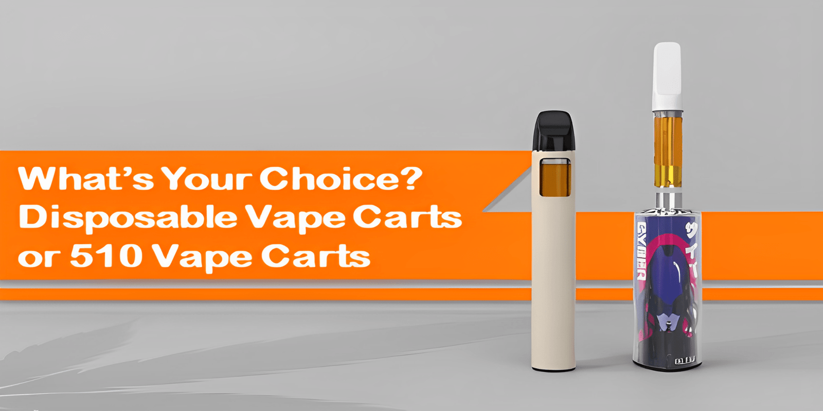 What's your choice? Disposable vape carts or 510 Vape Carts